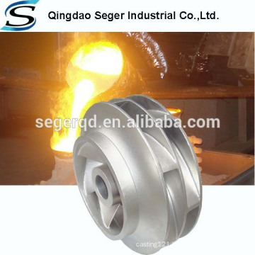 stainless steel water pump impeller